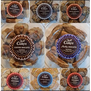 JUST CAKES PECAN WHITE