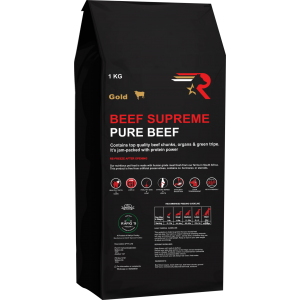 RV BEEF SUPREME DOG FOOD 1KG