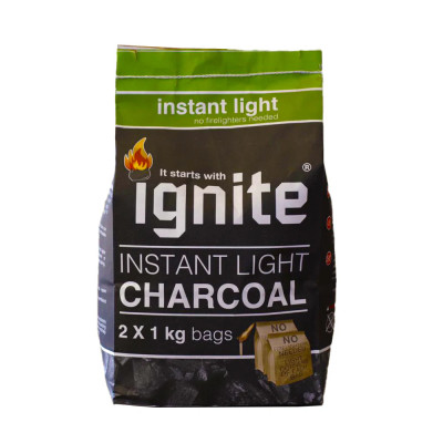 Ignite Instant Light Charcoal 2x1