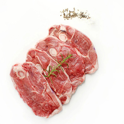 Lamb Leg Middle Cut Slices - P/Kg