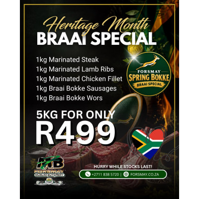 Heritage Springbokke Special - 2026 (5KG FOR R499)