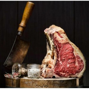 Dry Aged Filleted T Bone - P/Kg